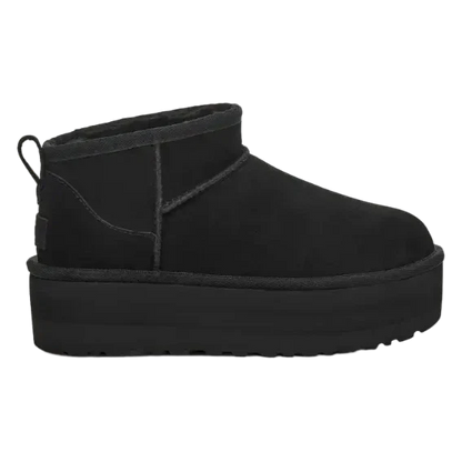 UGG Classic Ultra Mini Platform Boot Damen Schwarz