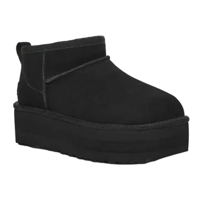 UGG Classic Ultra Mini Platform Boot Damen Schwarz