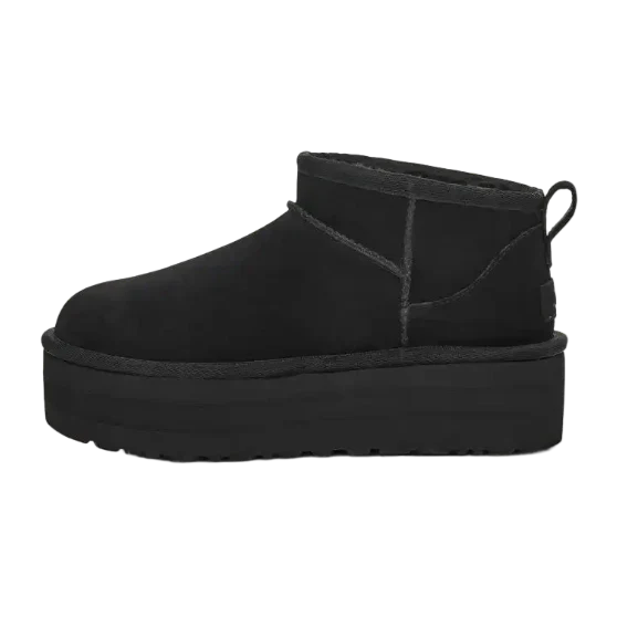 UGG Classic Ultra Mini Platform Boot Damen Schwarz