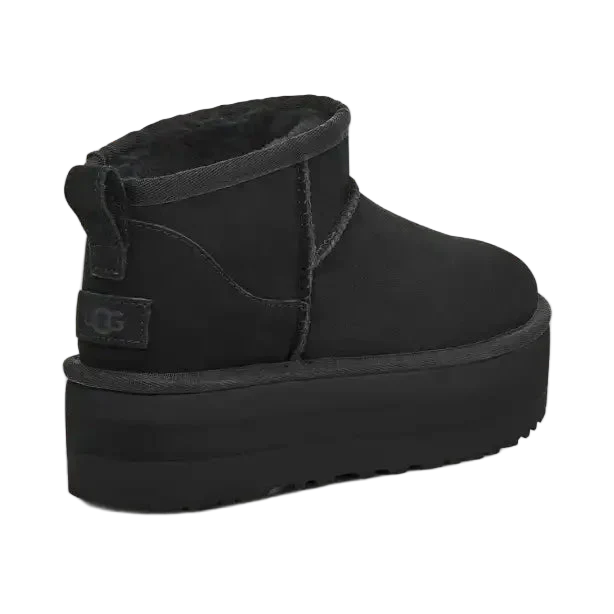 UGG Classic Ultra Mini Platform Boot Damen Schwarz