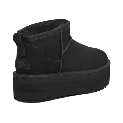 UGG Classic Ultra Mini Platform Boot Damen Schwarz