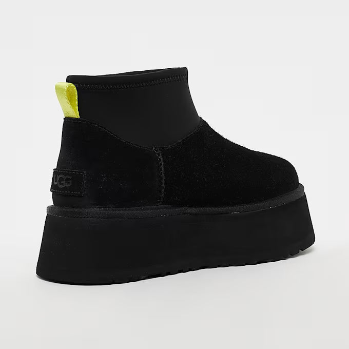 UGG Classic Mini Dipper Boot Damen Schwarz